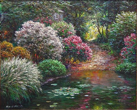 Henry Peeters Garden Pond